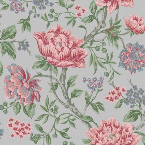 Laura Ashley Ταπετσαρία Tapestry Floral Slate Grey 1000x53cm