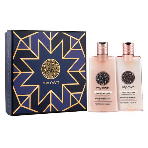 Cotton Pearl with Hyalouronic Acid Shower Gel 310ml & Body Lotion 310ml