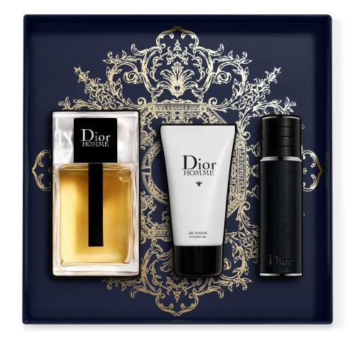 Dior Homme Set Eau de Toilette100ml & Shower Gel & Travel Spray