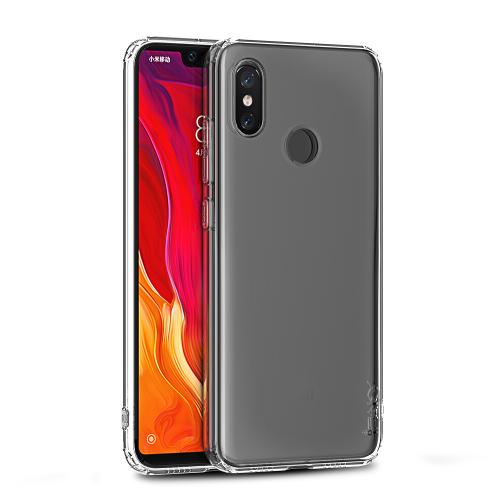 iPaky Effort TPU cover + 9H tempered glass for Xiaomi Mi 8 - transparent