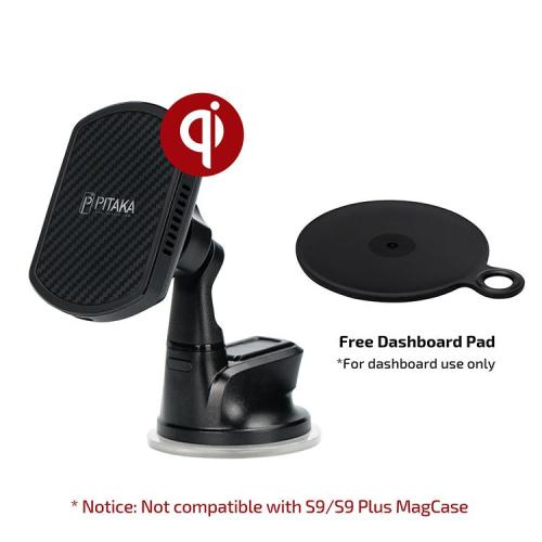 PITAKA Magnetic Pro Suction Cup & Wireless Charging