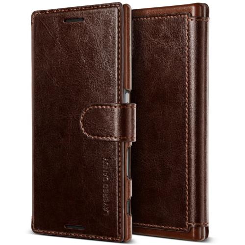 VRS Design Dandy Layered Case for Sony Xperia XZs - Brown
