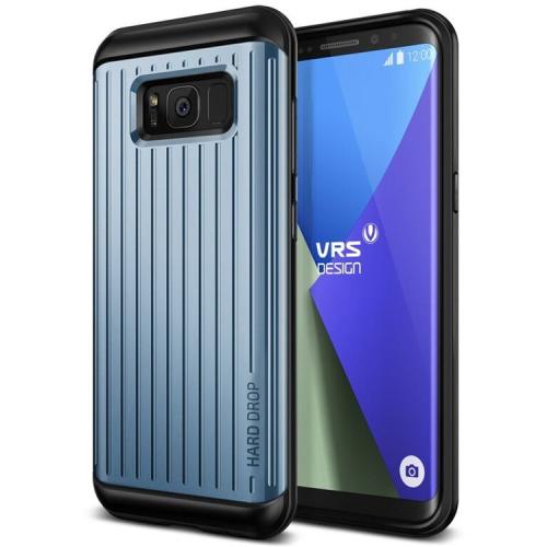 VRS Design Hard Drop Case for Samsung Galaxy S8 Plus - Waved Blue Coral
