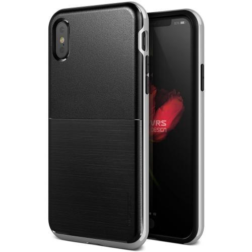 VRS Design High Pro Shield Case for iPhone X - Silver