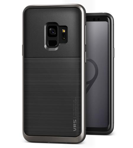 VRS Design High Pro Shield Case for Samsung Galaxy S9 - Metal Black