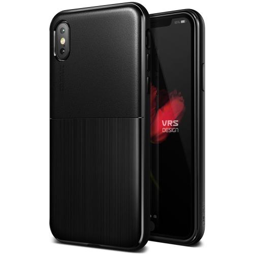 VRS Design Single Fit Case for iPhone X - Black