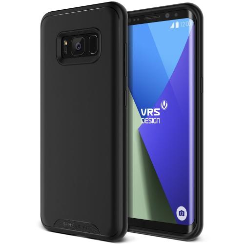 VRS Design Single Fit Case for Samsung Galaxy S8 Plus - Black