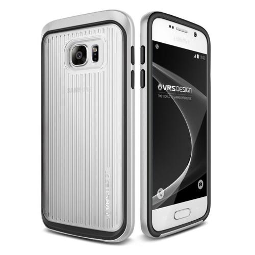 VRS Design Triple Mixx Case for Samsung Galaxy S7 - Light Silver