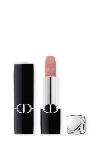 Dior Rouge Dior Lipstick - Comfort and Long Wear - Hydrating Floral Lip Care 220 Beige Couture Velvet Finish