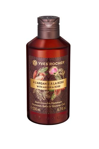Yves Rocher Bath & Shower Gel Argan Rose Petals 200 ml - 94957
