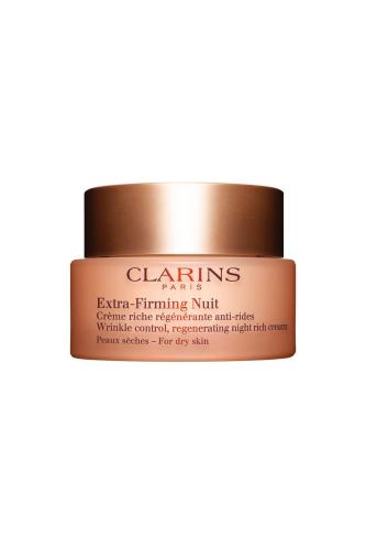 Clarins Extra Firming Nuit Wrinkle Control Regenerating Night Cream Dry Skin 50 ml - 80073706