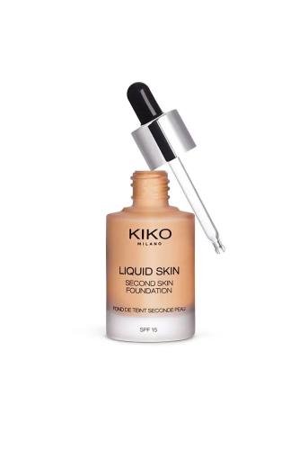 Kiko Milano Liquid Skin Second Skin Foundation Neutral Gold 100 New - KM0010110701144