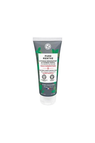 Yves Rocher Pure Menthe Pore Clear Charcoal Mask 75 ml - 97082