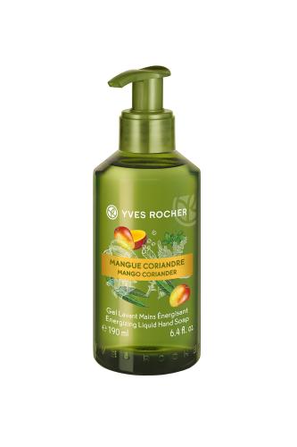 Yves Rocher Energizing Liquid Hand Soap Mango Coriander 190 ml - 49818