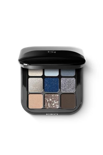 Kiko Milano New Glamour Multi Finish Eyeshadow Palette 05 Blue Variations - KM000000226005B