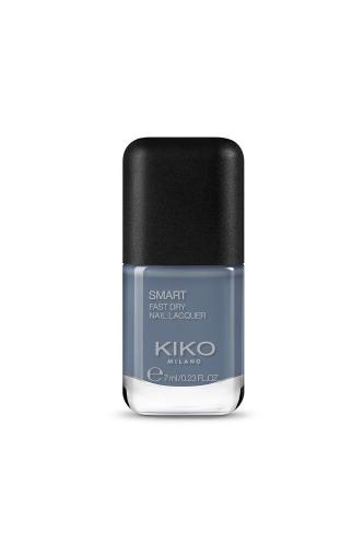 Kiko Milano Smart Nail Lacquer 79 Denim Grey Blue - KM000000017079B