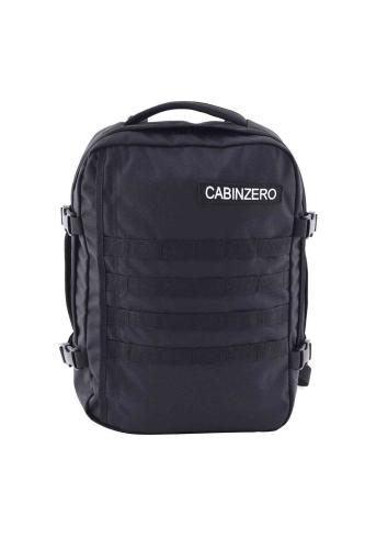 Cabin Zero unisex backpack μονόχρωμο με θήκη laptop και πλαϊνοί ιμάντες συμπίεσης 