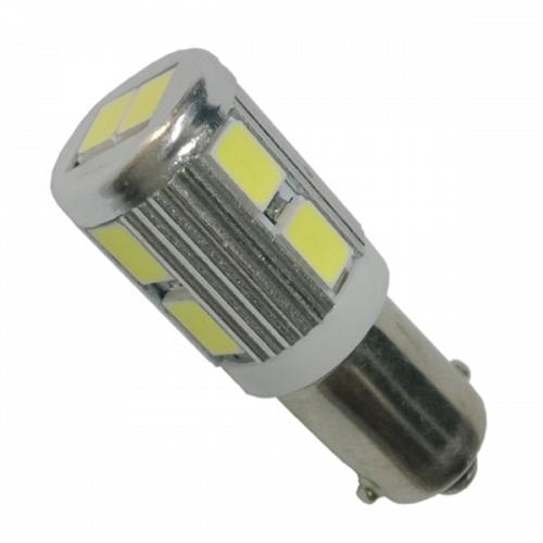 BAY9S Can Bus με 10 SMD 5630 LED Ψυχρό Λευκό 06361
