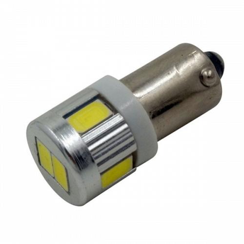 BAY9S Can Bus με 6 SMD 5630 LED Ψυχρό Λευκό 06358