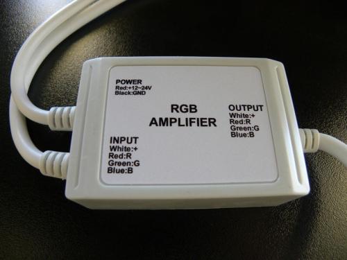 Αδιάβροχος RGB Amplifier 144 Watt 12/24 Volt ip54 05303