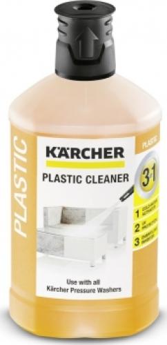 Karcher 3-in-1 Plastic Cleaner Detergent 1 L 6.295-758.0 1KAR
