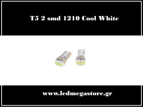 Λαμπτήρας Τ5 2SMD 1210 Ψυχ. Λευκό 04113