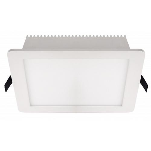 LED downlight white waterproof 220V 18W IP44 CW 6000K 158x158x35[306AL0100052] 306AL0100052