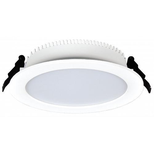 LED downlight white waterproof 220V 18W IP44 NW 4000K f158x35 mm[306AL0100281] 306AL0100281