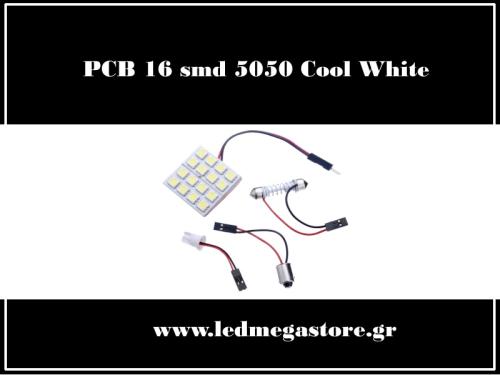 PCBT10 BA9S FES.16SMD 5050 Ψυχ Λευ 04437