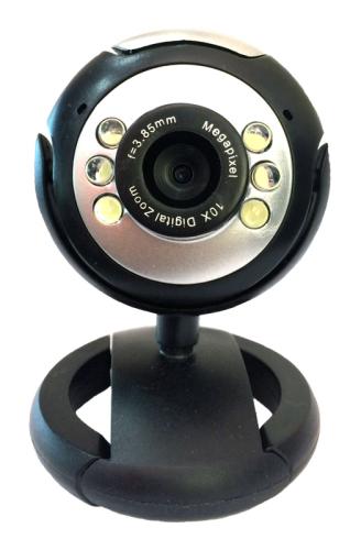 POWERTECH Web Camera PT-509 1.3MP Plug amp; Play μαύρη PT-509
