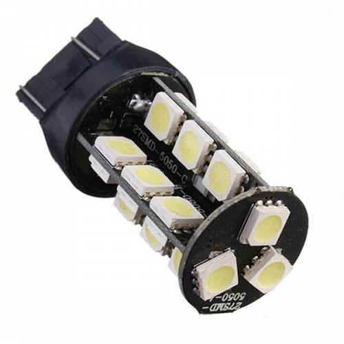 T20 7443 με 27 SMD Can Bus 5050 Ψυχρό Λευκό 06379