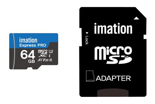 IMATION κάρτα μνήμης MicroSDXC UHS-3 64GB Read 90MB/s Class 10 KR05020003U3