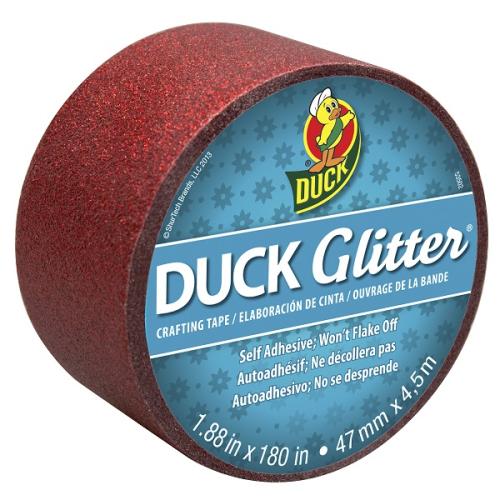 Duck Tape Glitter Red - 48χιλ x 4,5μ