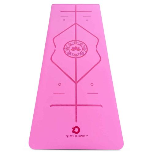 Powerball - Yoga Mat – PU Padmasana - Ροζ