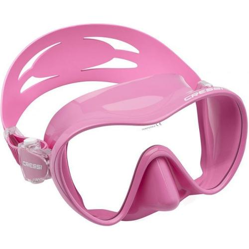 CressiSub Μάσκα Θαλάσσης F1 σε ροζ χρώμα