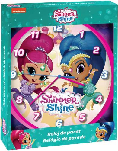Επιτοίχιο Ρολόι Shimmer & Shine 10523