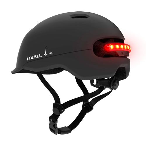 Livall C20 Κράνος με LED Μαύρο μέγεθος Large 57-61cm