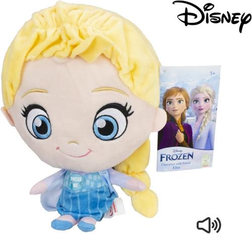 Λούτρινη φιγούρα Disney Frozen II Elsa με ήχο 25 εκατοστά
