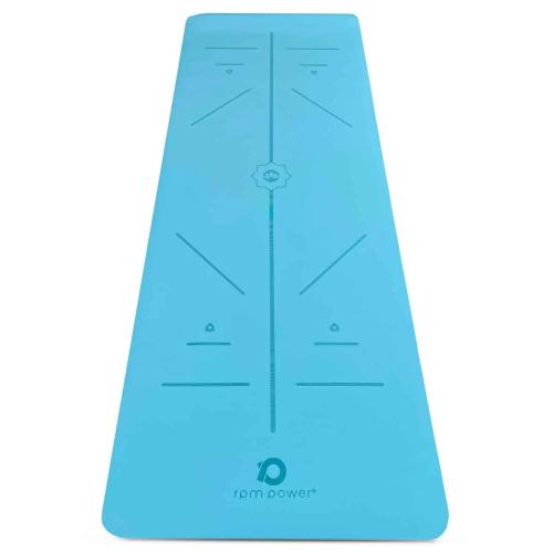 Powerball - Yoga Mat – PU Padmasana - Μπλε