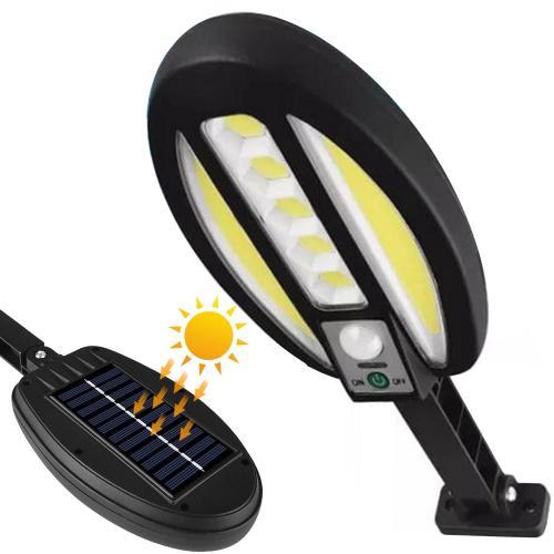 Αδιάβροχος εξωτερικός ηλιακός LED προβολέας με ανιχνευτή κίνησης και 95 cob led
