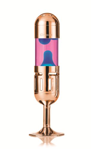 Mathmos - Κηροπήγιο Lava Lamp Pod+ Candle – Copper – Pink/Blue