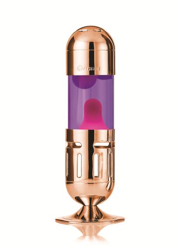 Mathmos - Κηροπήγιο Lava Lamp Pod Candle – Copper – Violet/Pink