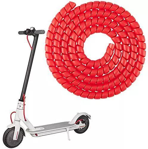 Σπιράλ τακτοποίησης καλωδίων για ηλεκτρικά scooter κόκκινο χρώμα
