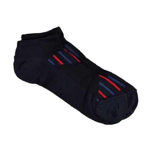 Σετ ανδρικές κάλτσες κοντές με διακριτικό σχέδιο Μπλε Σκούρο 8031