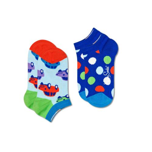 Παιδικές Κάλτσες Σετ Των 2 Happy Socks Kcar02-6500 7333102573053 MULTICOLOR