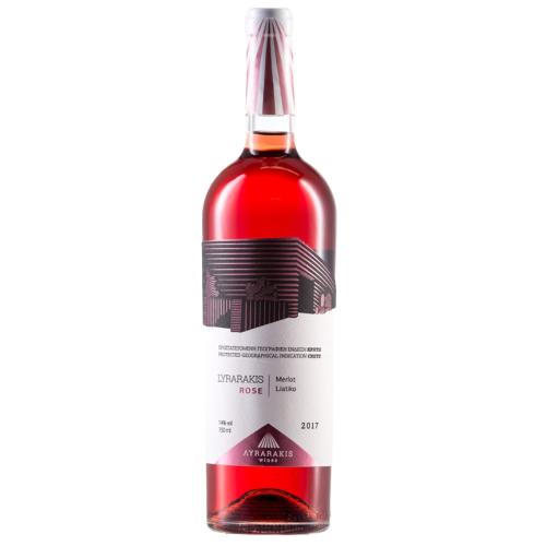 Lyrarakis Rose Wine by Lyrarakis winery