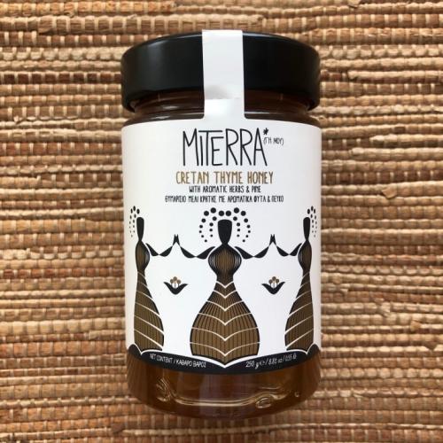 Miterra (My Earth) 250gr Cretan Thyme Herbs Pine Honey
