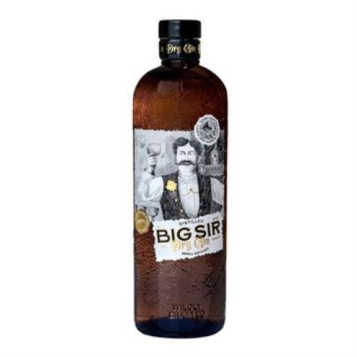 BIG SIR - Premium Χειροποίητο Ελληνικό Τζιν 100% recycled glass bottle 700ml