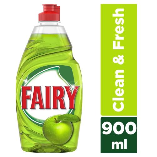 Fairy Υγρό Πιάτων Clean & Fresh Μήλο 900ml