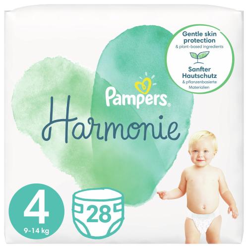 Πάνες Pampers Harmonie Νο4 Value Pack 28τμχ (9-14kg)